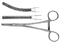ATROMAT  HİSTEREKTOMİ PENSİ EĞRİ 21,5CM